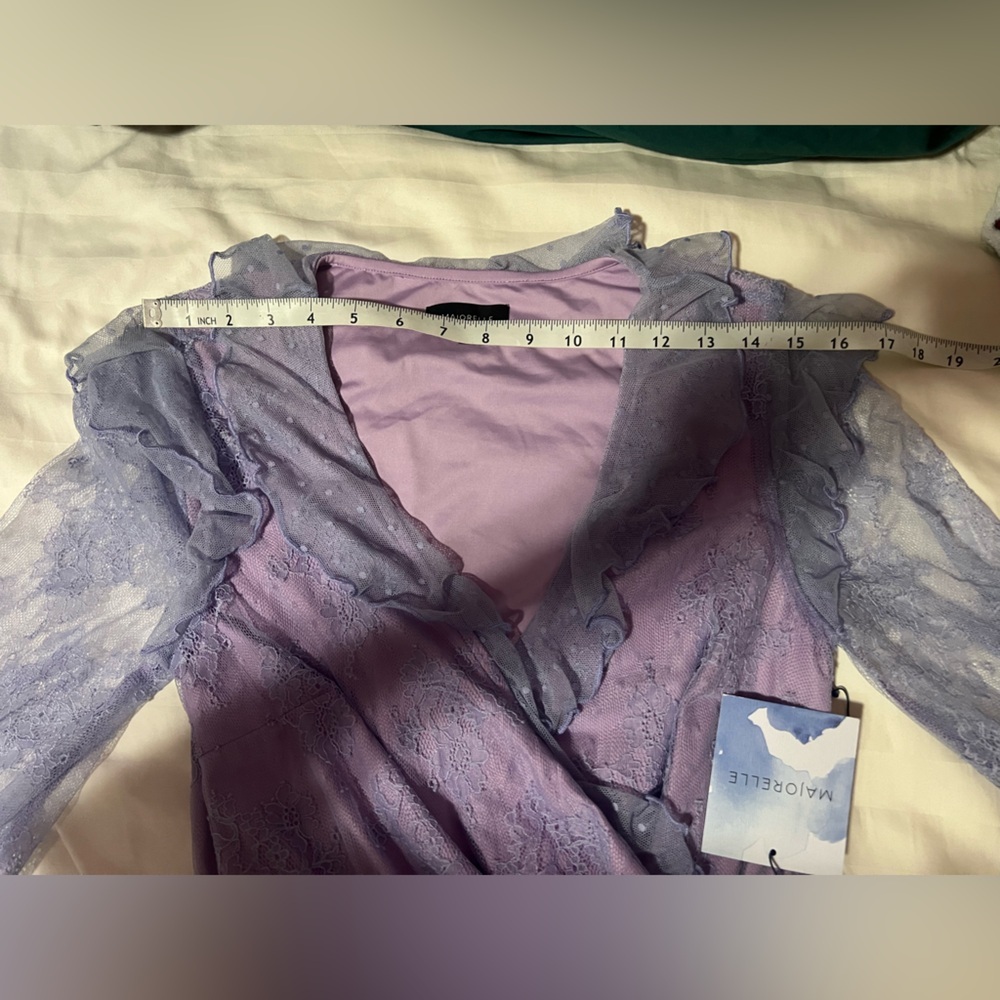 Majorelle‎ Mary lilac lace top - Picture 8 of 8